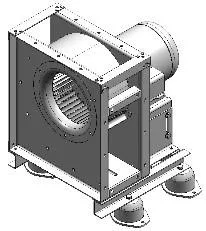 ventilateur axial radial haute pression
